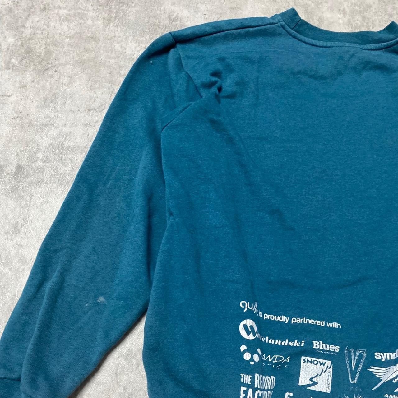 Other Blue vintage 90s graphic crewneck sweatshirt Size US M / EU 48-50 / 2 - 5 Thumbnail