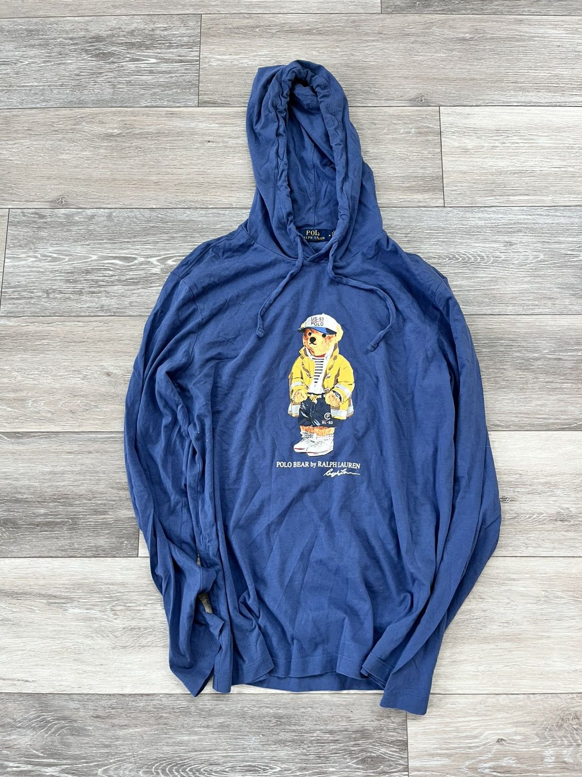 Polo Ralph Lauren Polo Bear By Ralph Lauren Hooded Long Sleeve T-Shirt Size US M / EU 48-50 / 2 - 1 Thumbnail