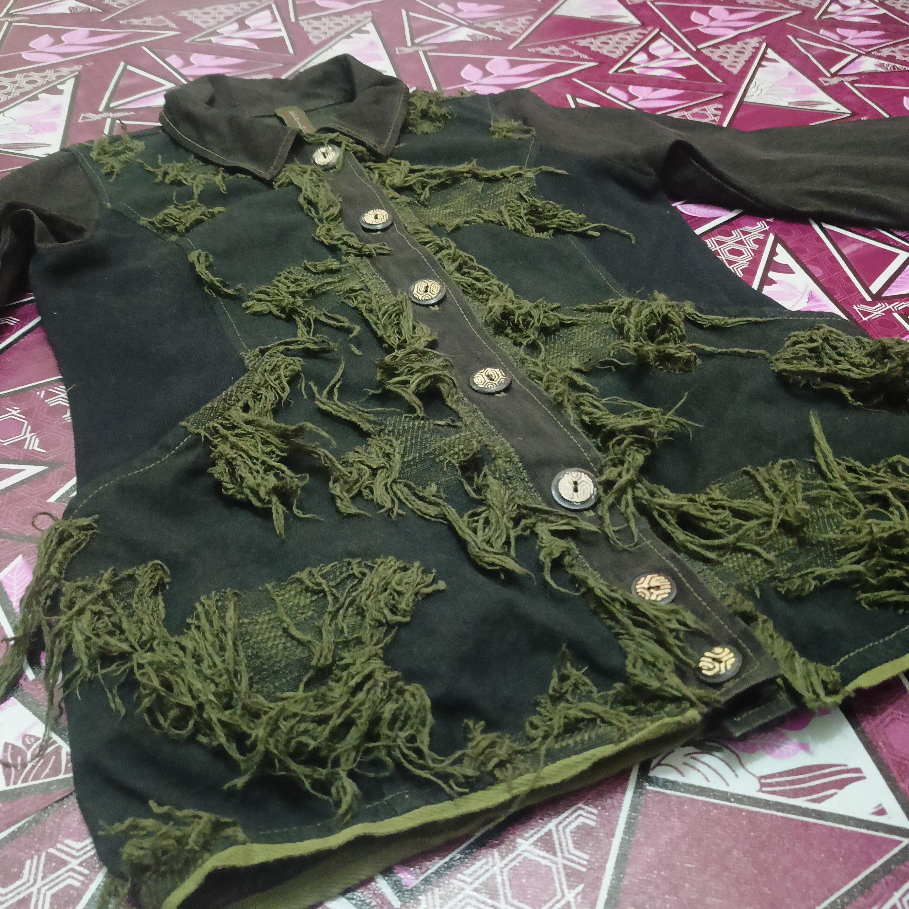 Le Grande Bleu (L.G.B.) Rare!!! Japanese Caraio Jacket LGB style Ifsixwasnine Size US M / EU 48-50 / 2 - 15 Thumbnail