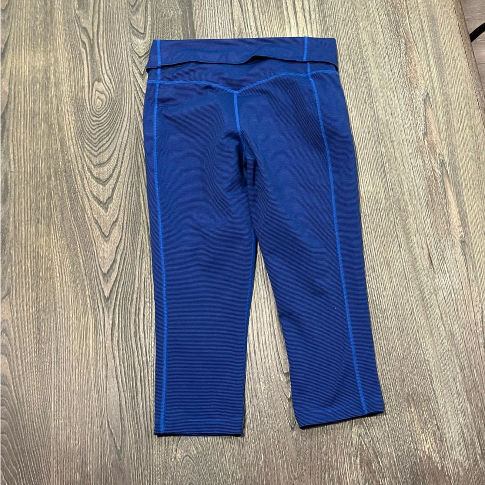 Nike Nike Pants Dri Fit capris Leggings Swoosh Stretch Striped M Size 27" / US 4 / IT 40 - 9 Thumbnail