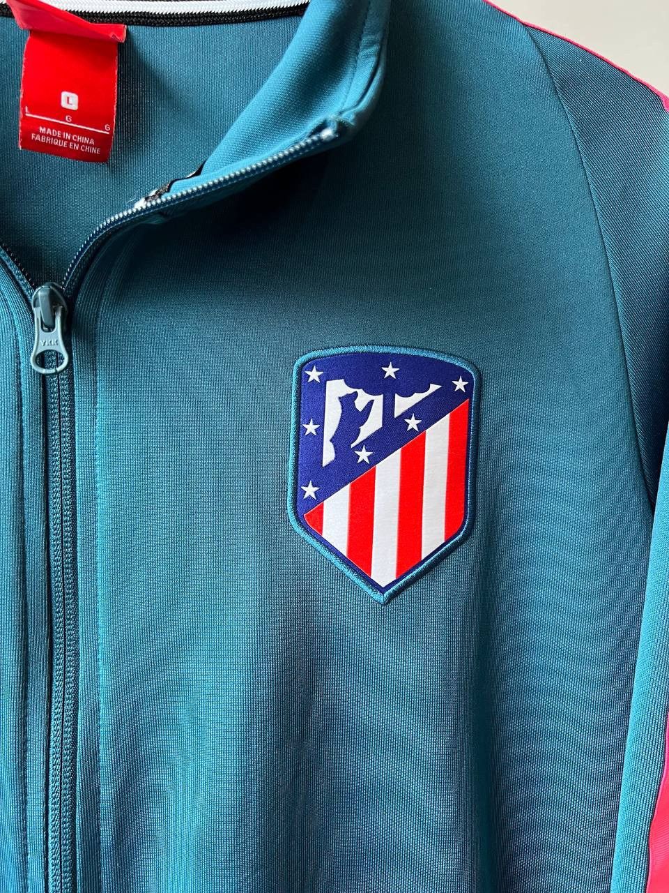 Nike 2017/18 ATLETICO MADRID DRILL SOCCER FOOTBALL NIKE JACKET L Size US L / EU 52-54 / 3 - 5 Thumbnail