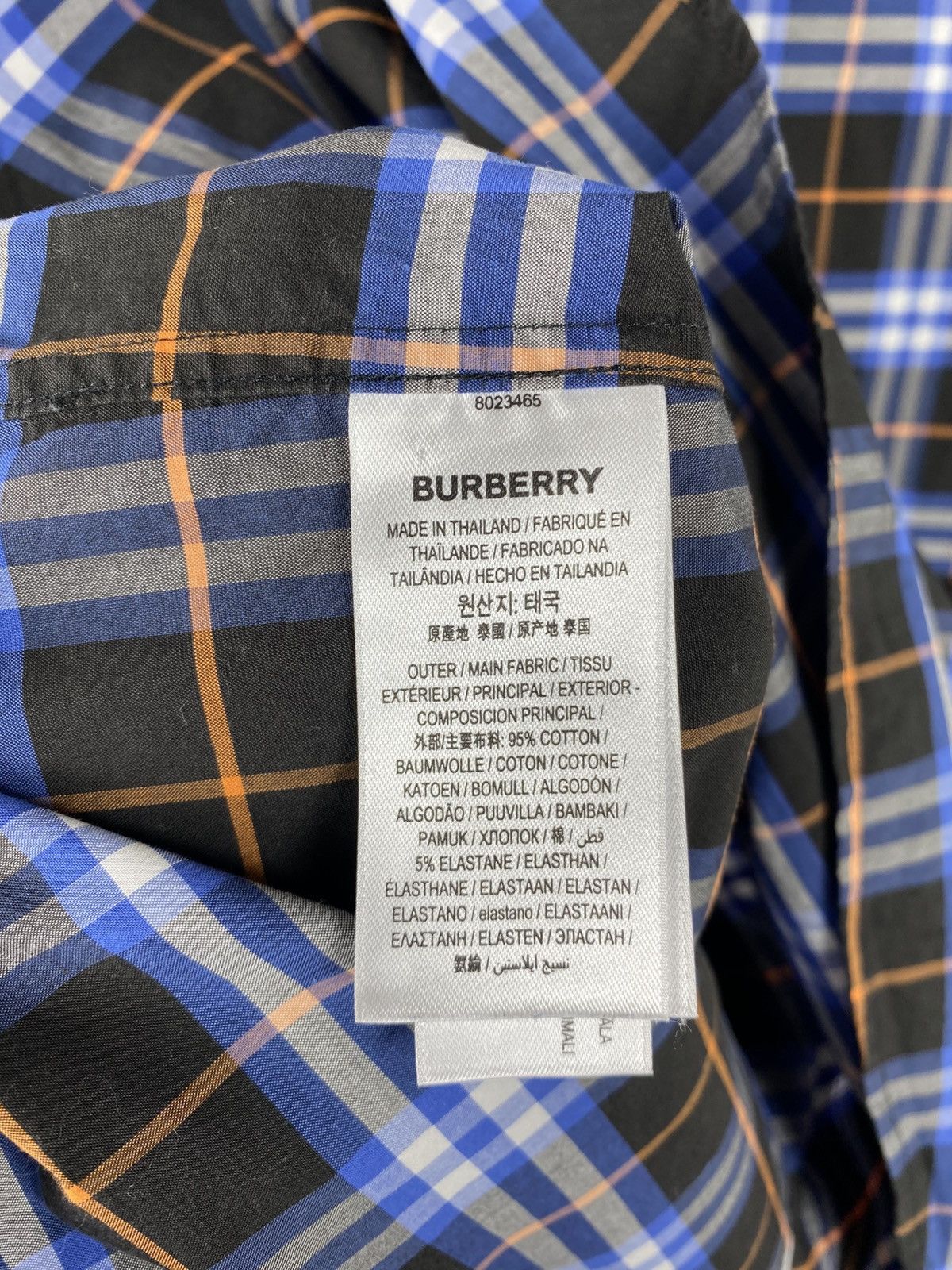 Burberry Burberry Full Check Shirt Button Up Men size L Size US L / EU 52-54 / 3 - 10 Thumbnail