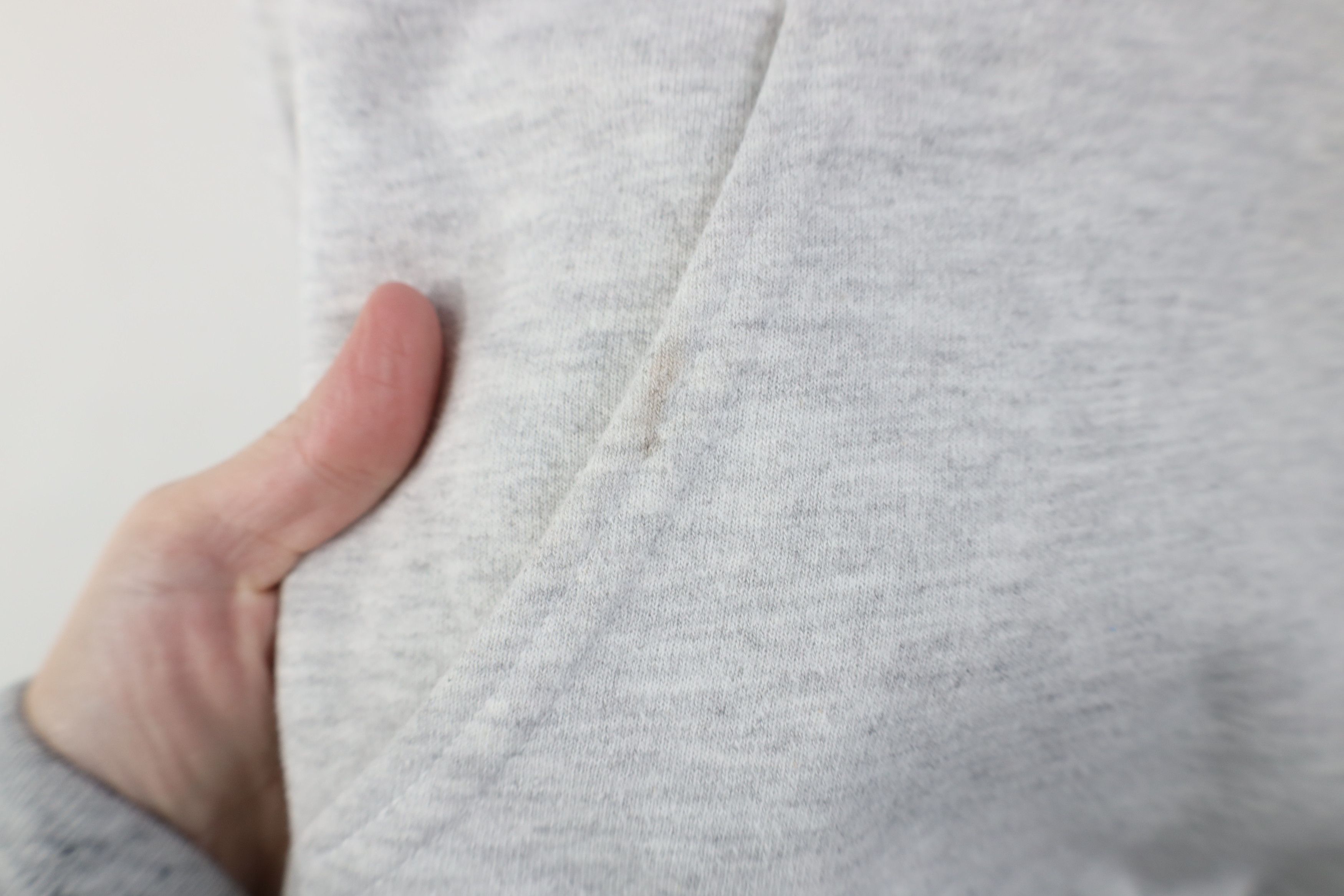 Vintage Vintage 90s Y2K Streetwear Hoodie Sweatshirt Heather Gray Size US L / EU 52-54 / 3 - 6 Thumbnail