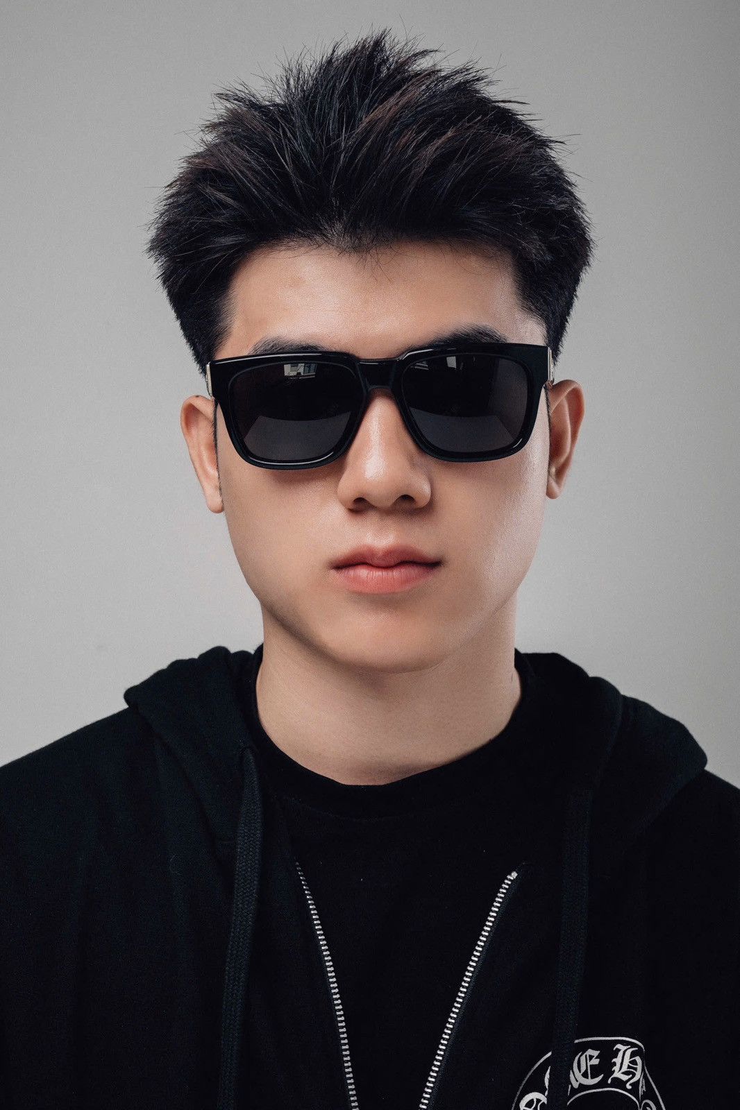Chrome Hearts CHROME HEARTS BOX OFFICER BLACK SUNGLASSES Size ONE SIZE - 9 Thumbnail