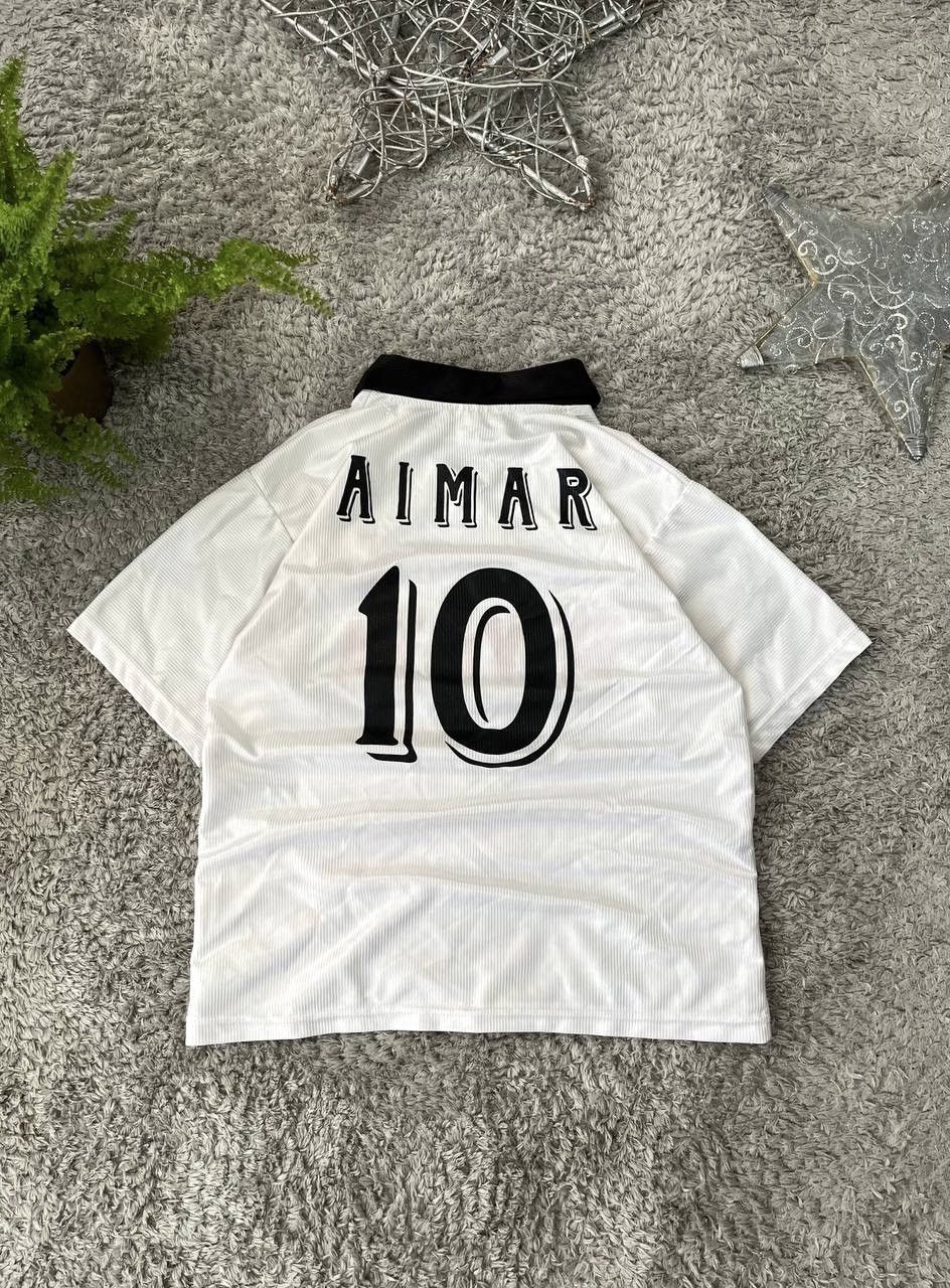 Vintage Soccer Jersey T-Shirt Aimar #10 Streetwear Vintage Blockcore Size US S / EU 44-46 / 1 - 4 Thumbnail