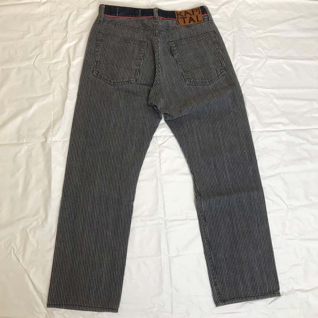 Kapital Striped Jeans Size US 32 / EU 48 - 2 Thumbnail