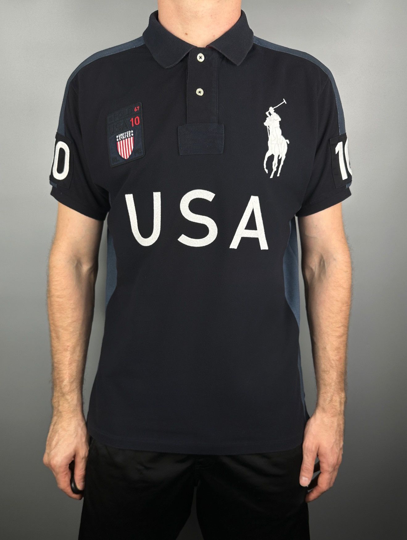Polo Ralph Lauren Ralph Lauren USA Polo T Shirt Tee Chief Keef Rap New York Size US L / EU 52-54 / 3 - 3 Thumbnail