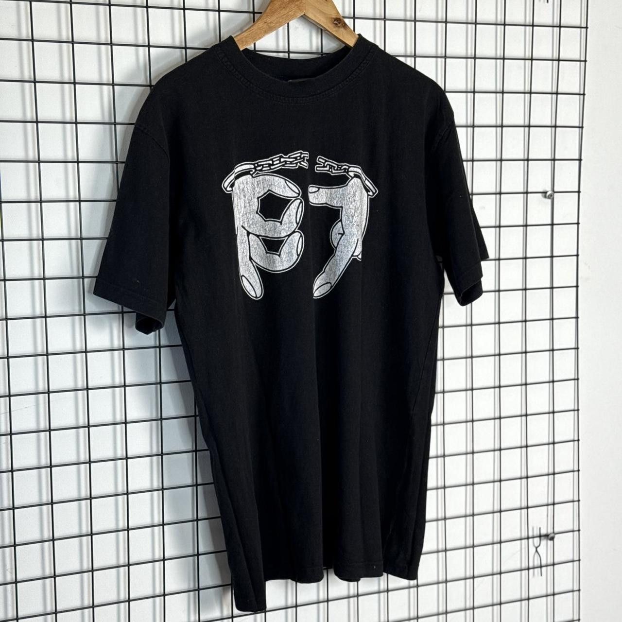 Vintage 187 Strassbande T shirt Hip Hop Band Vintage Size US L / EU 52-54 / 3 - 5 Thumbnail