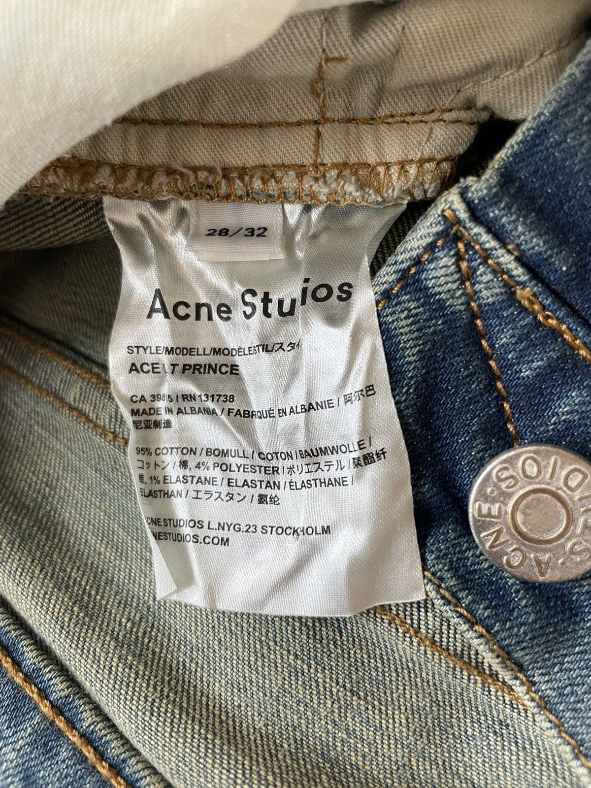 Acne Studios Acne Studios ACE\T PRINCE skinny jeans Size US 28 / EU 44 - 5 Thumbnail