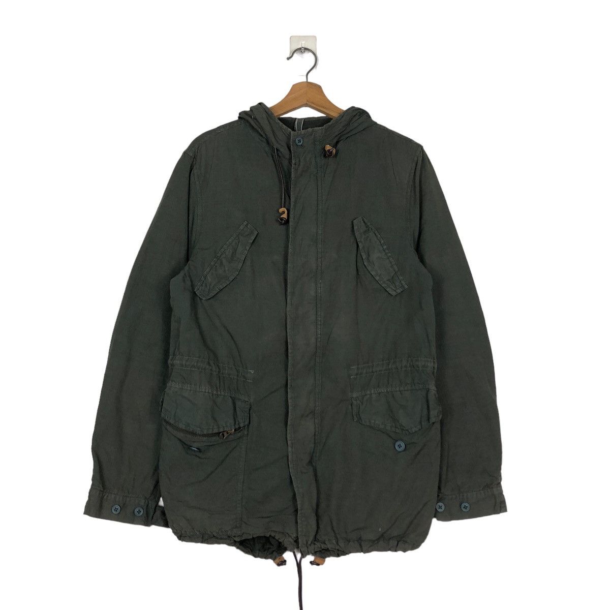 Beams Plus Vintage Survival Jacket Beams Heart Japan Slant Pocket Army Size US M / EU 48-50 / 2 - 11 Thumbnail
