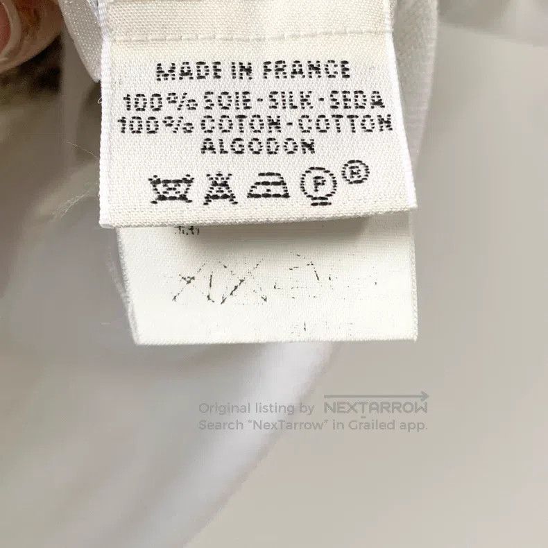 Hermes Hermes T-shirt White Size M / US 6-8 / IT 42-44 - 6 Thumbnail