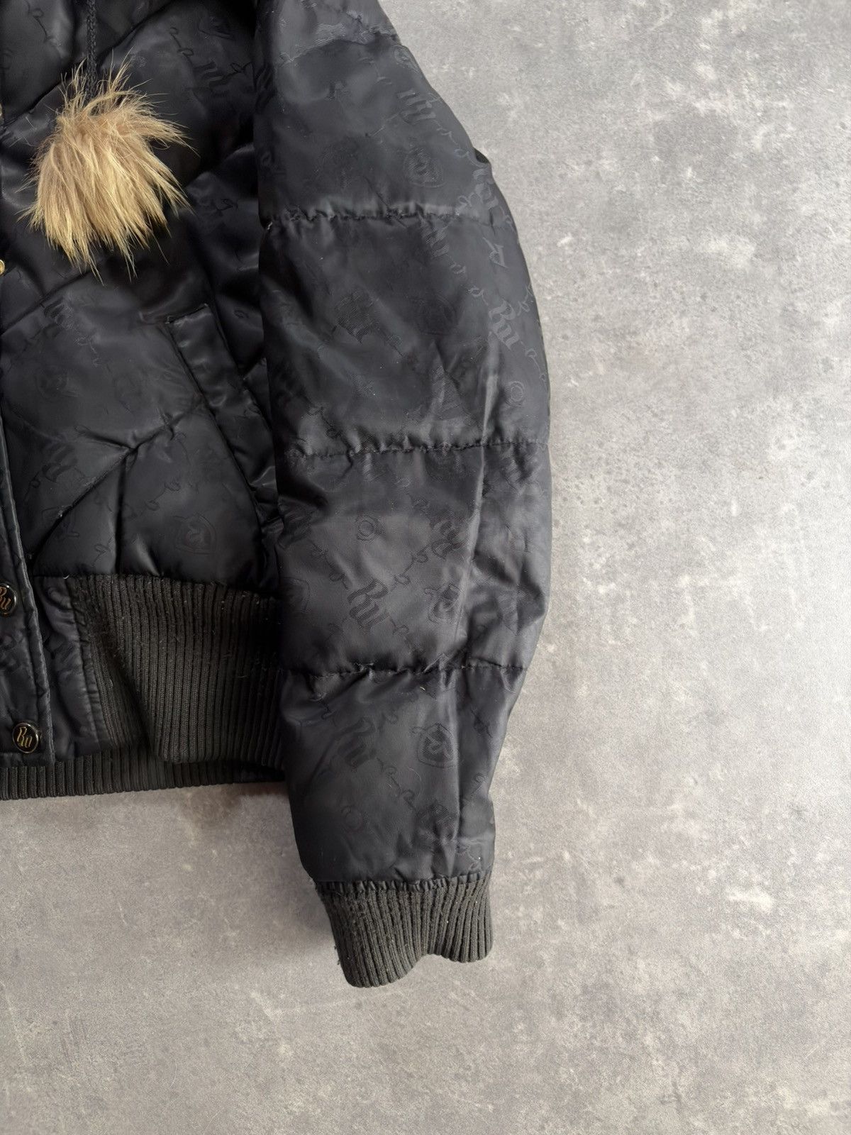 Rocawear 00s Rocawear Reversible Faux Fur Hooded Bomber Jacket M L Size M / US 6-8 / IT 42-44 - 14 Thumbnail
