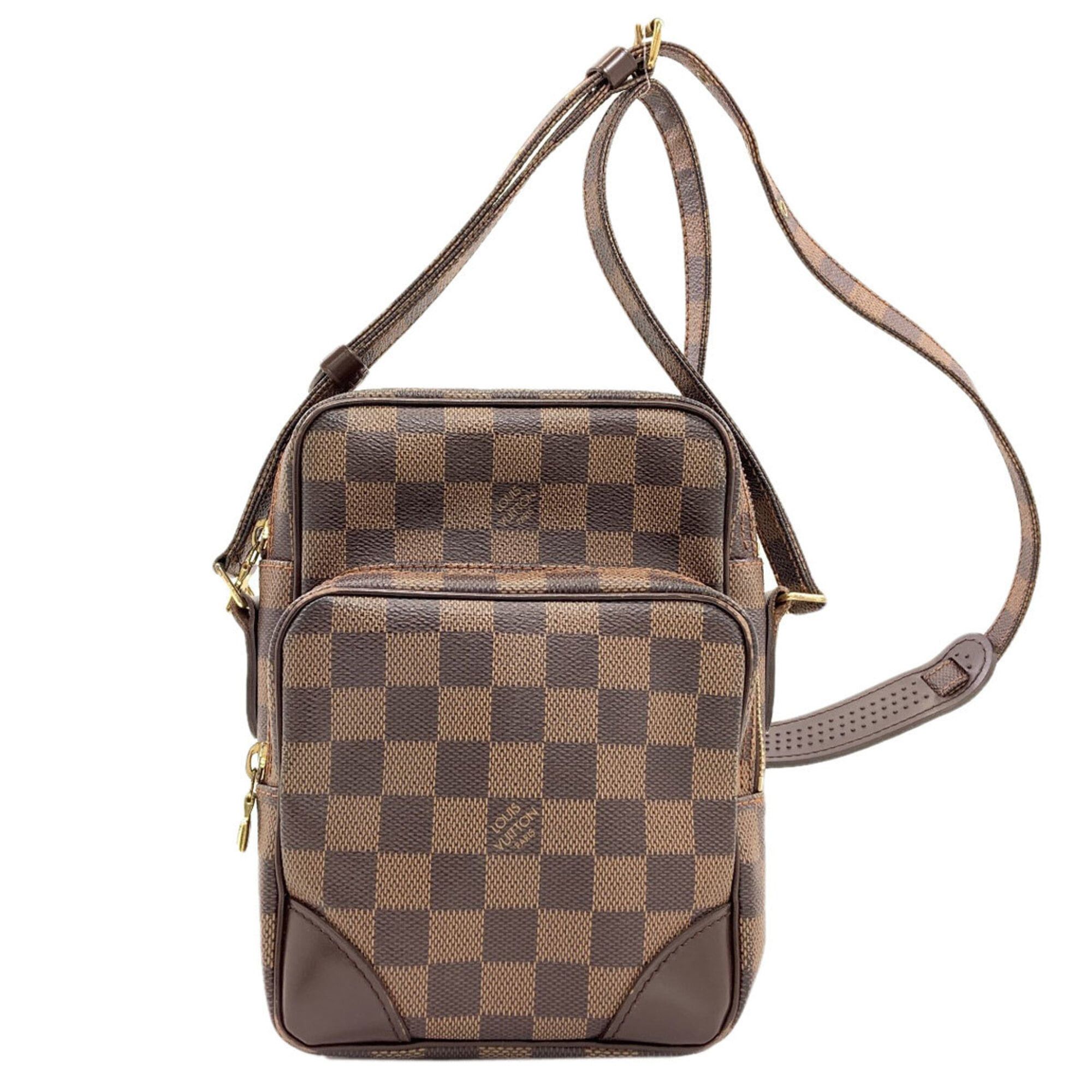 Louis Vuitton Louis Vuitton N48074 Amazon Shoulder Bag, Damier Canvas, Women's LOUIS VUITTON Size ONE SIZE - 1 Thumbnail
