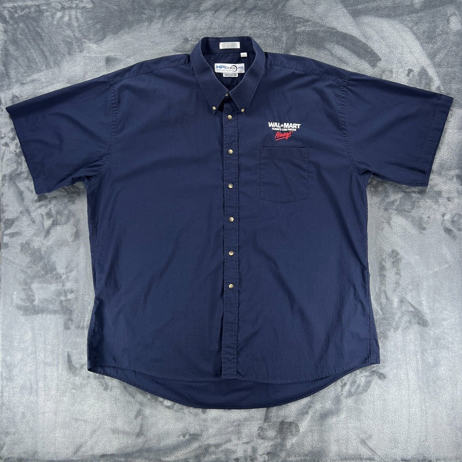 Other Wal-Mart Employee Button Up Shirt Men 3XL XXXL Work Store Size US XXL / EU 58 / 5 - 7 Thumbnail