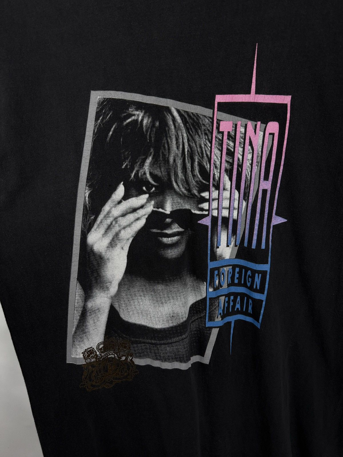 Band Tees 🇺🇸 Vintage 80s Tina Turner Foreign Affair Tour T-Shirt Retro Size US M / EU 48-50 / 2 - 5 Thumbnail