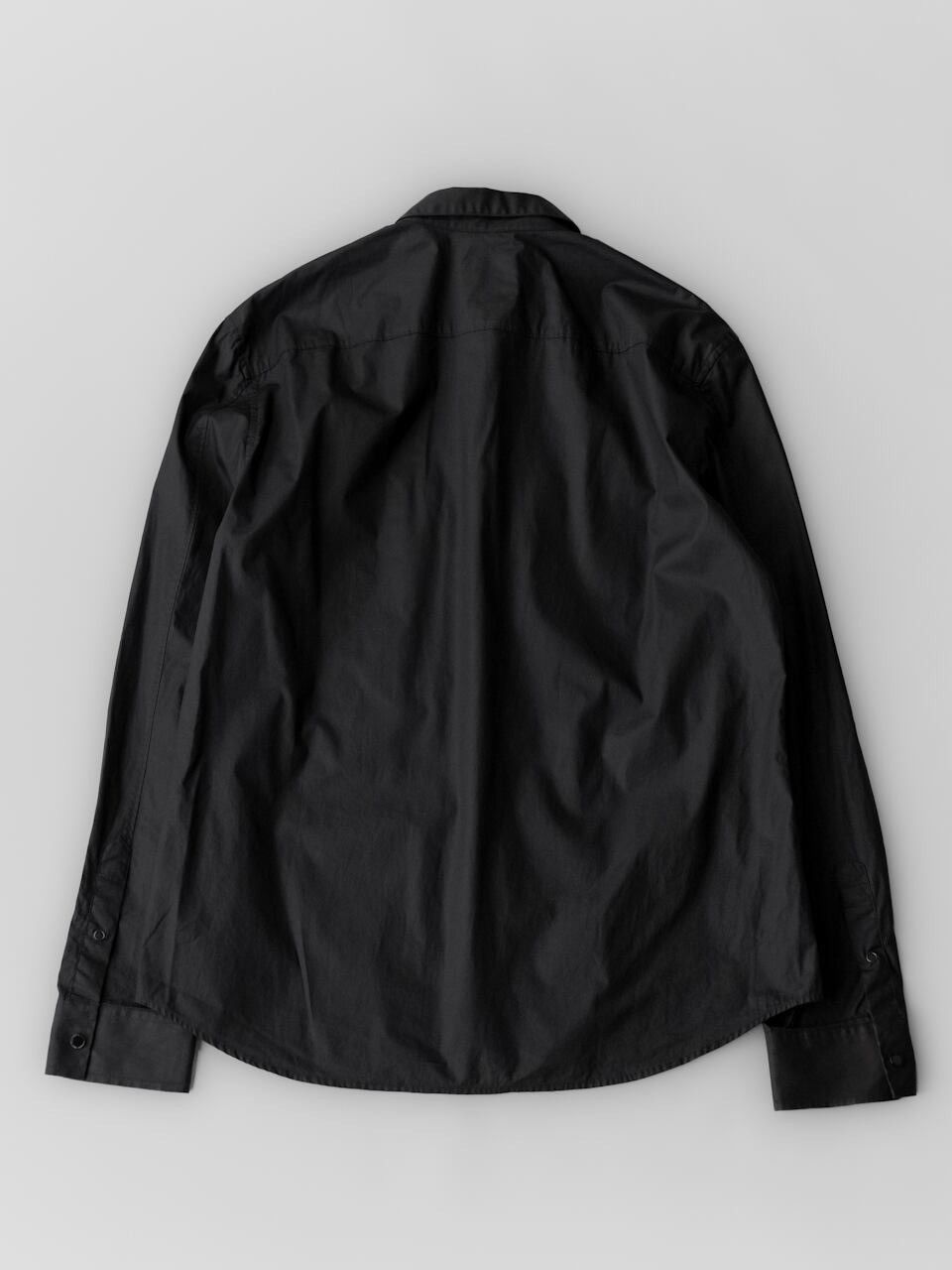 Armani × Armani Exchange Armani Exchange / Black Coated Utility Shirt Size US L / EU 52-54 / 3 - 7 Thumbnail