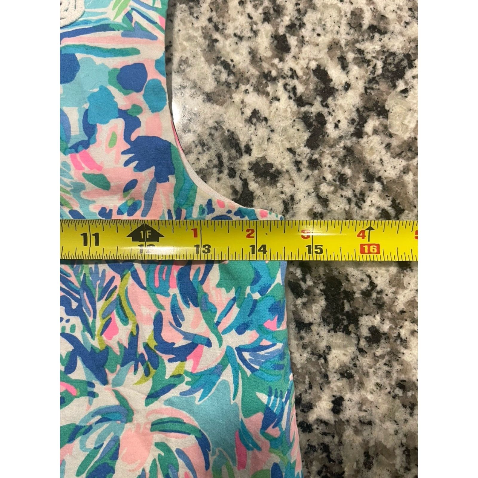 Lilly Pulitzer VINTAGE Lilly Pulitzer Ibiza Blue Cabana Shift Dress Girls Size 8 Size M / US 6-8 / IT 42-44 - 3 Thumbnail