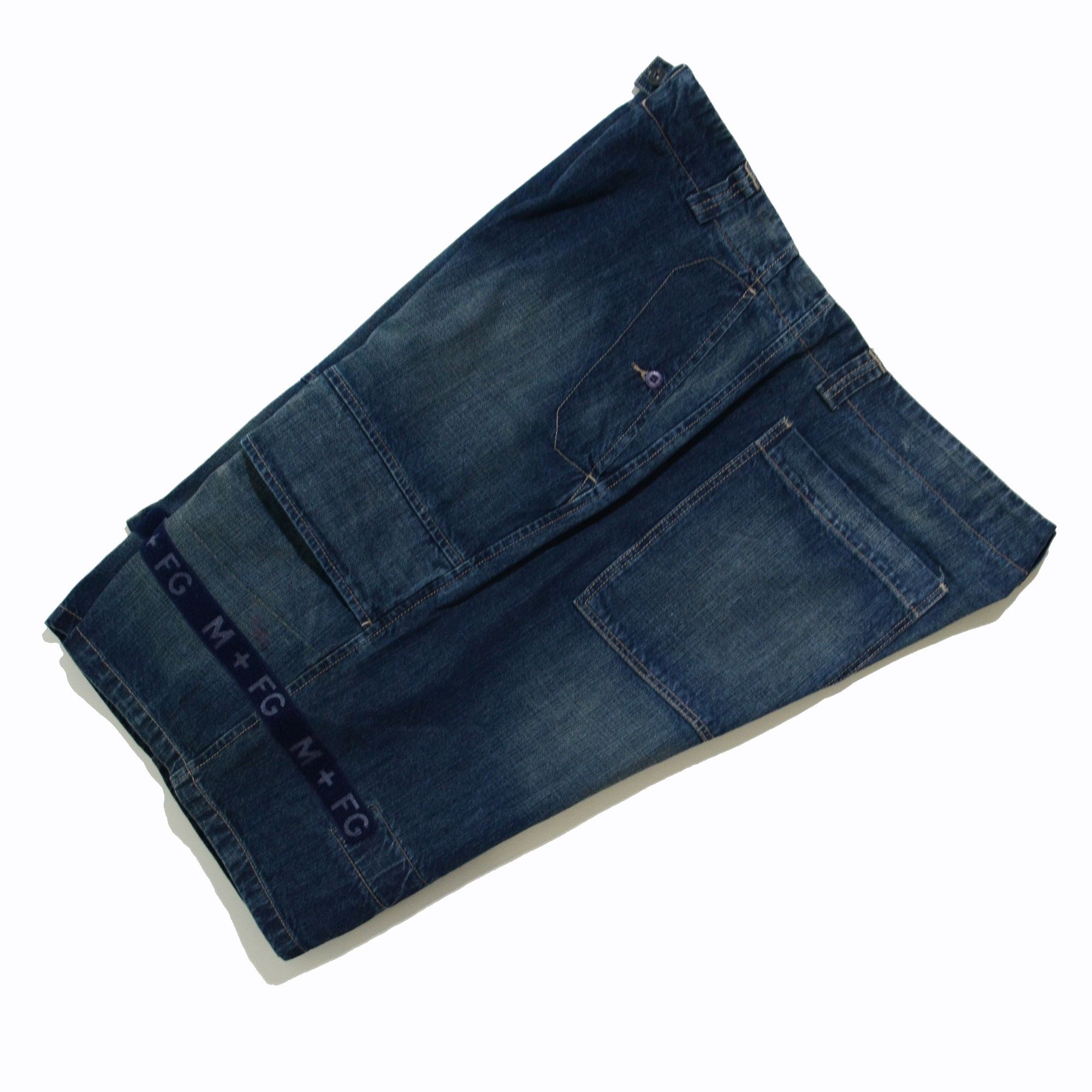 Marithe + Francois Girbaud M+FG W44 Cargo Jorts Y2K Hip Hop 2006 Craft Size US 44 / EU 60 - 3 Thumbnail
