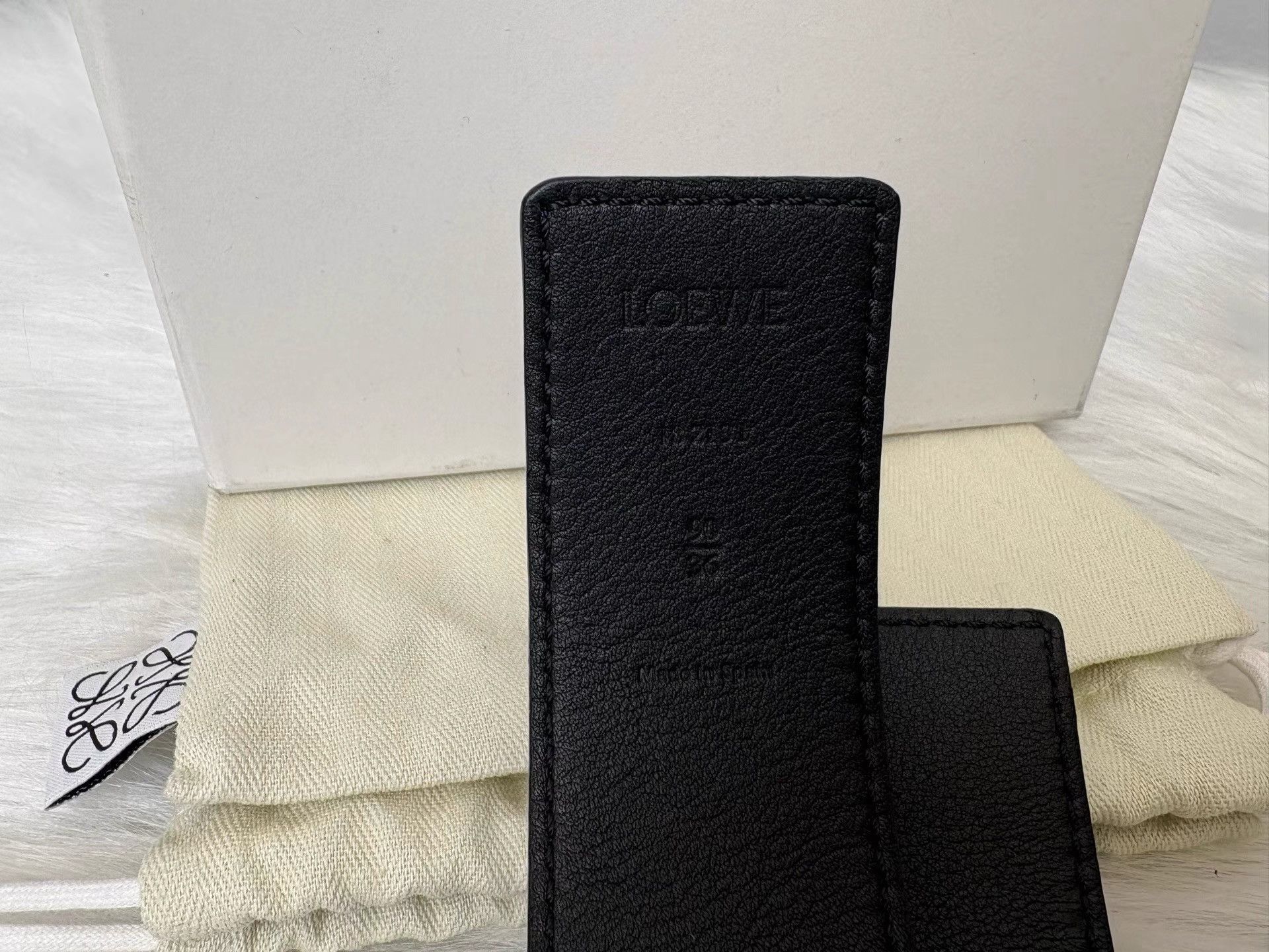 Loewe Loewe Iconic Smooth Buckle Leather Reversible Belt K36 Size ONE SIZE - 3 Thumbnail