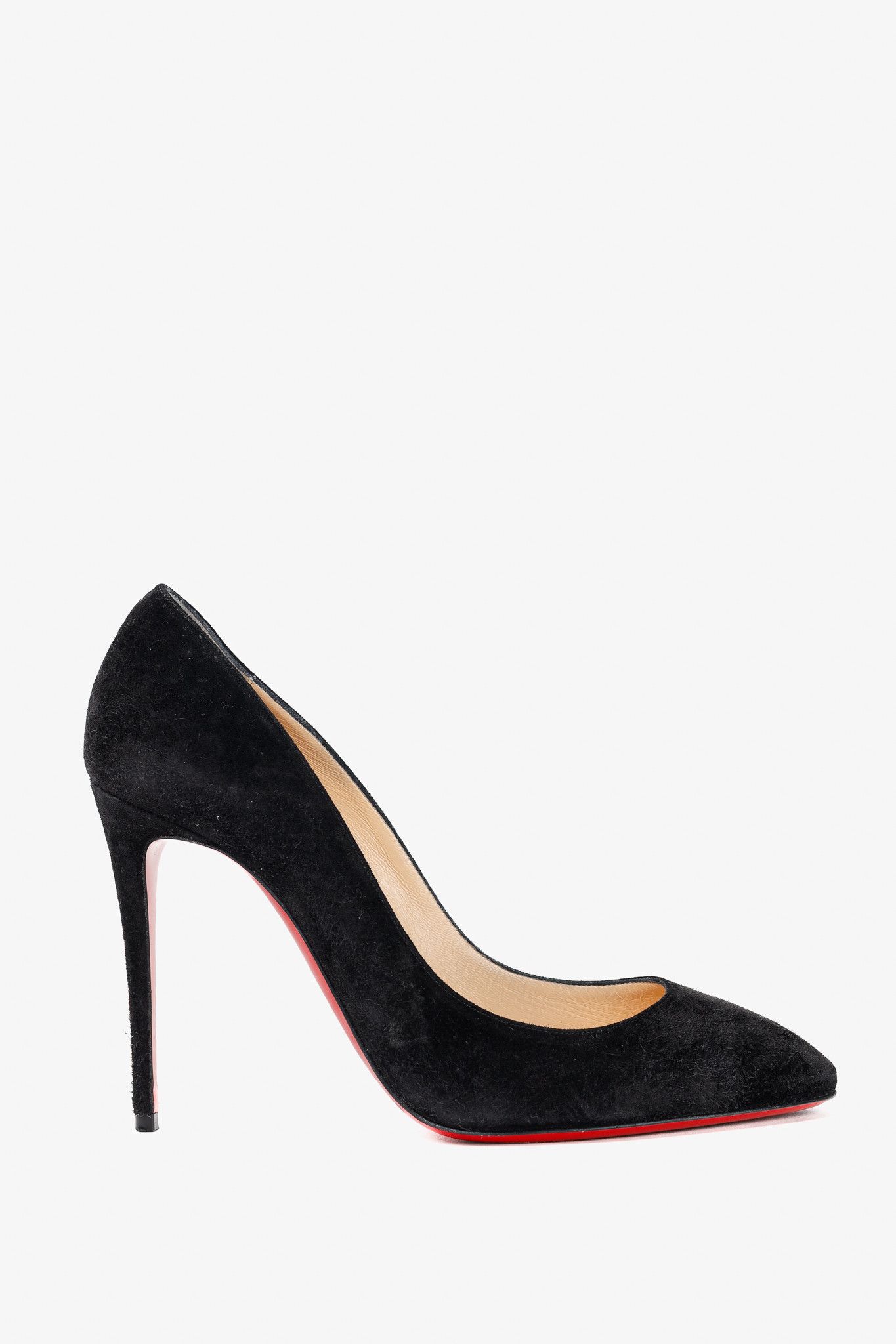 Christian Louboutin Christian Louboutin Eloise Veau Velours Pointed-Toe Pumps Size US 7.5 / IT 37.5 - 1 Thumbnail