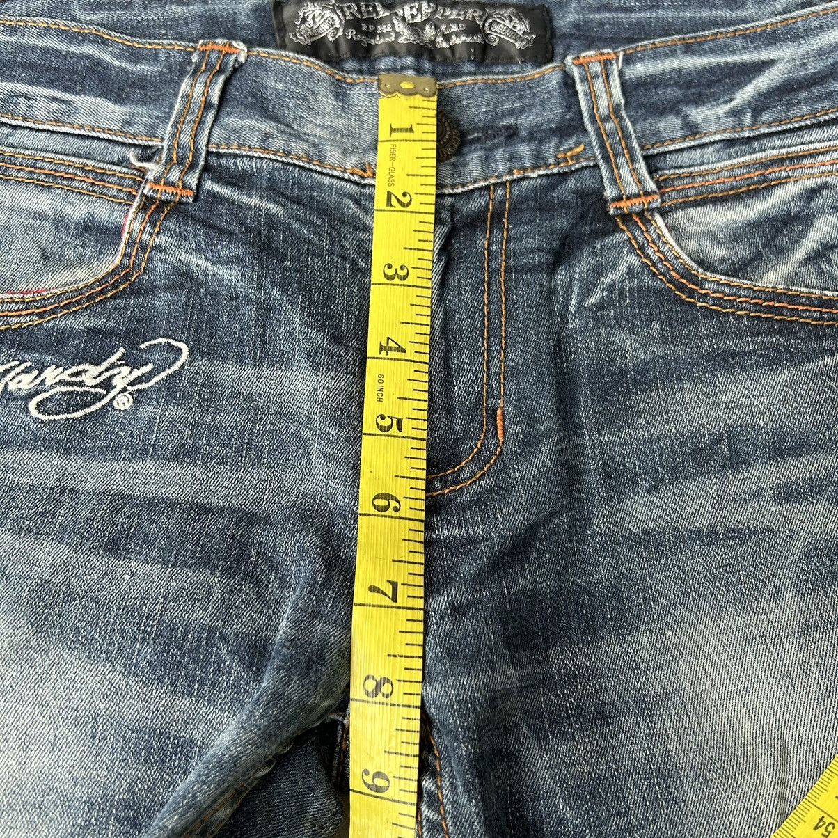 Ed Hardy ☠️Ed Hardy Skull Embroidery Jeans☠️ Size 30" / US 8 / IT 44 - 11 Thumbnail