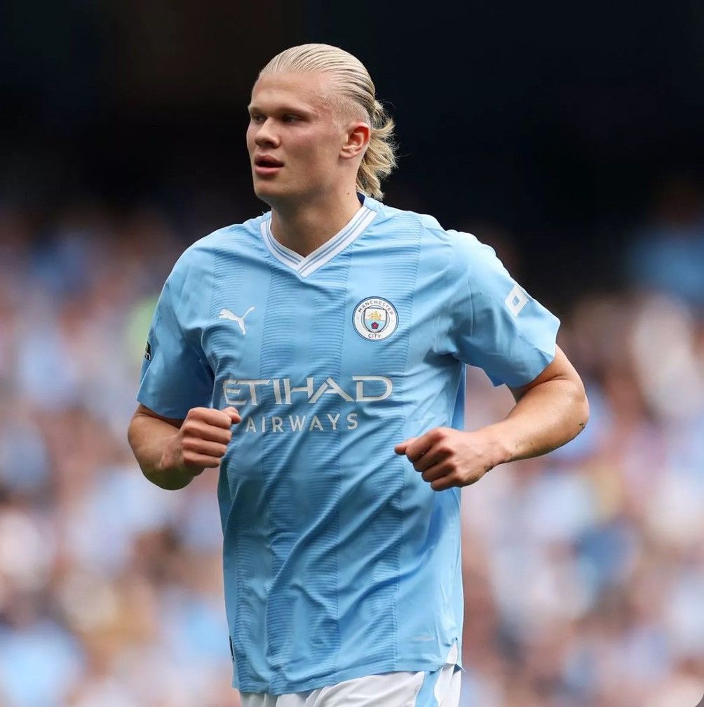Puma MANCHESTER CITY 2023-2024 Haaland Home Jersey Size US M / EU 48-50 / 2 - 2 Thumbnail