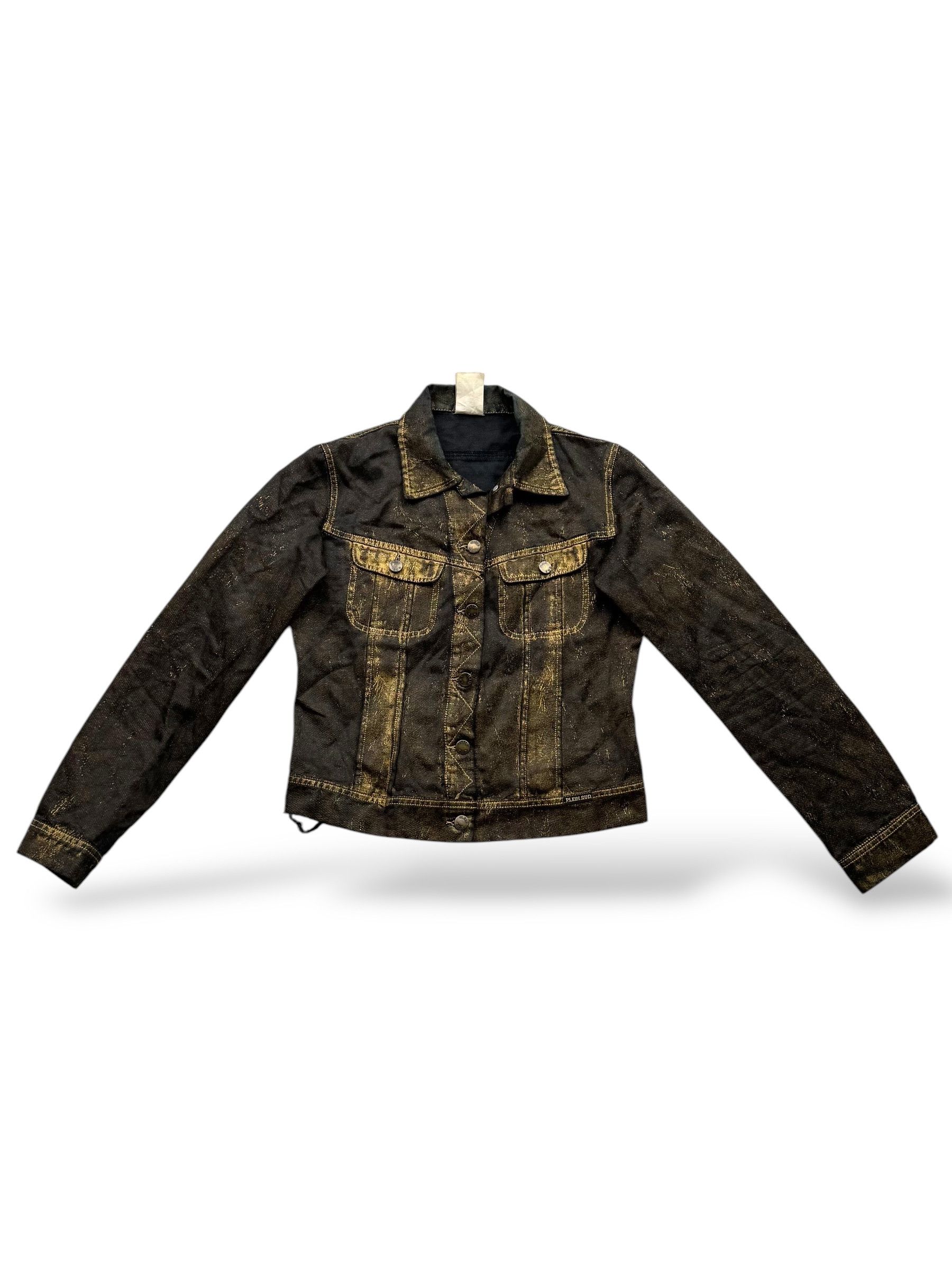 Vintage Vintage Cropped Faded Jacket W142(V9) Size S / US 4 / IT 40 - 1 Thumbnail