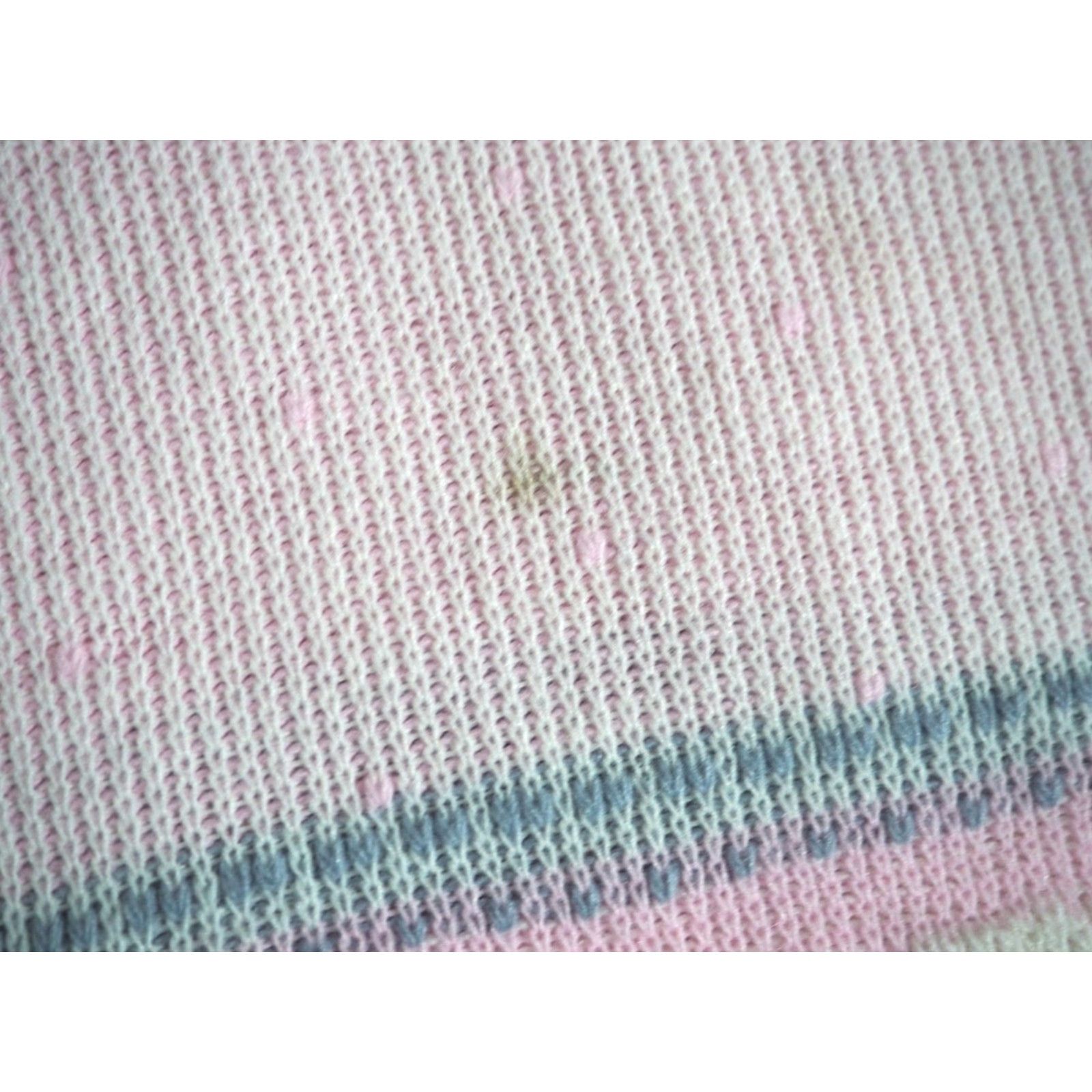 Valentino VTG 80s Light Pink Heart Baggy Acrylic Valentine Pullover Sweater Women XL Shirt Womens XL Pink Hearts 1980s Oversized Size XL / US 12-14 / IT 48-50 - 7 Thumbnail