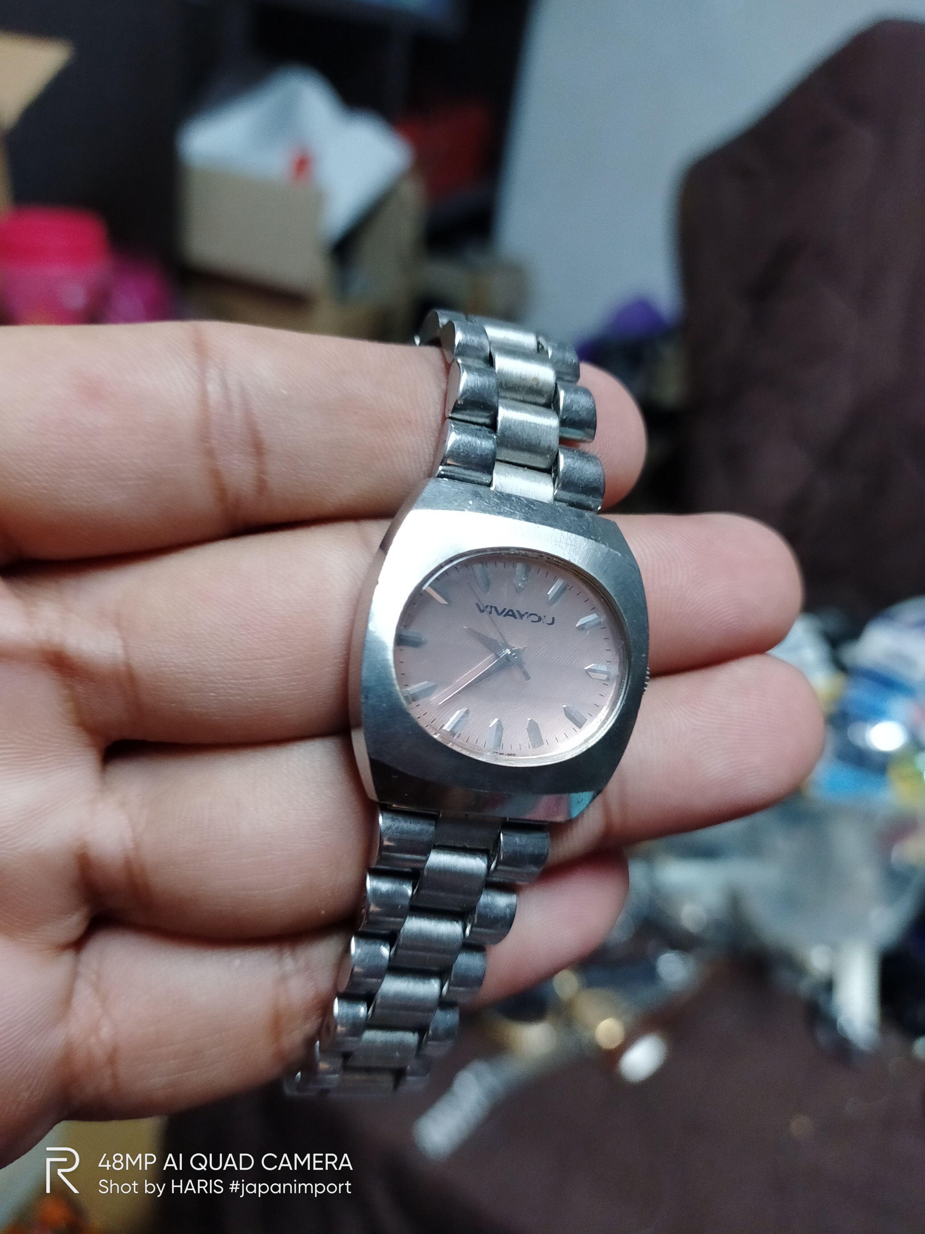Japanese Brand VIVAYOU💥 LADIES VINTAGE WATCH JAPAN ENGINE Size ONE SIZE - 7 Thumbnail