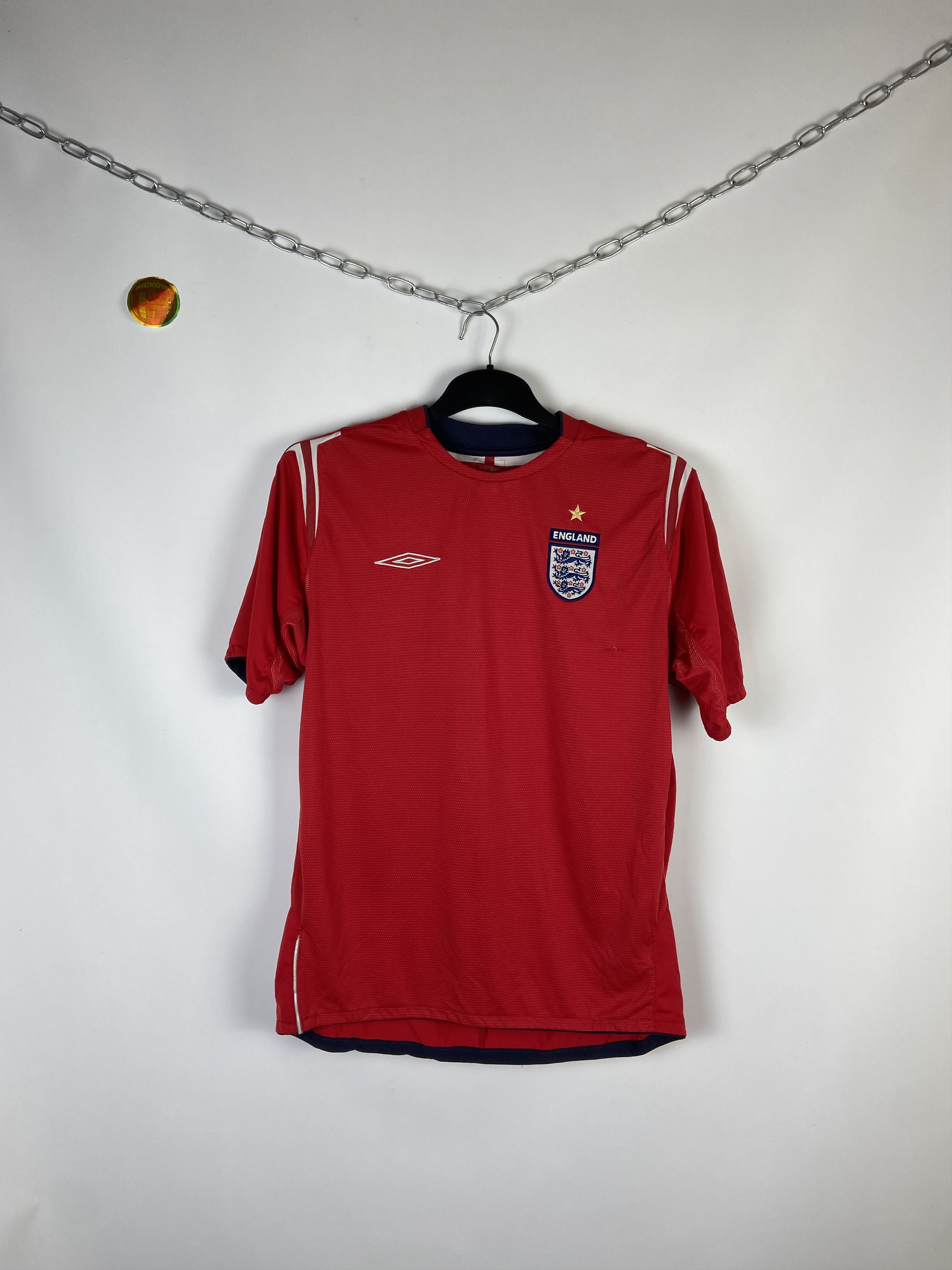 Umbro Vintage Umbro England Jersey Size US L / EU 52-54 / 3 - 1 Thumbnail