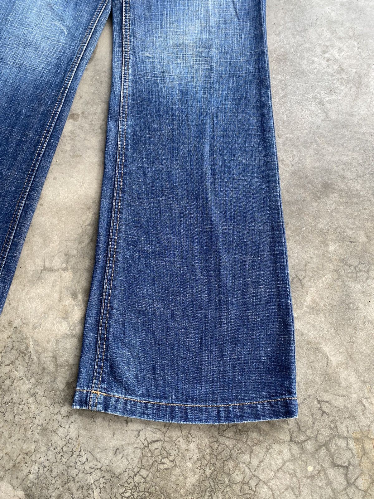 Hysteric Glamour × Japanese Brand × PERSON'S Flare Baggy Japan Person’s Washed Blue p53 Size US 29 - 10 Thumbnail