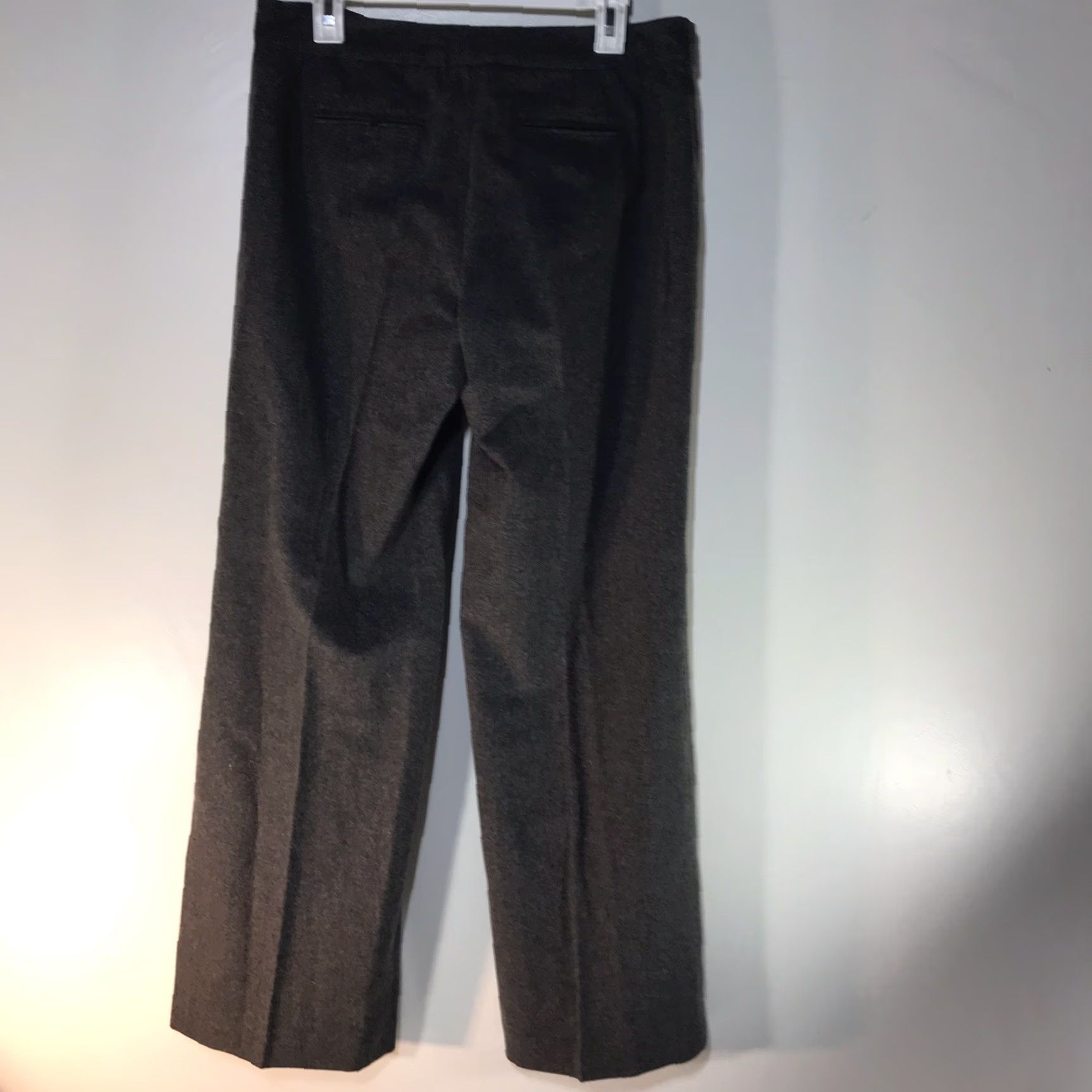 Michael Kors Michael Kors Gray Wool Dress Pants Wide-Leg Womens Size 10 Size 32" / US 10 / IT 46 - 6 Thumbnail
