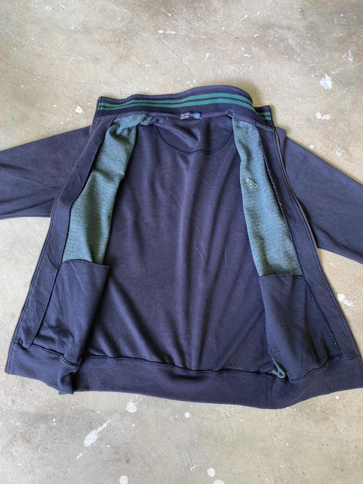 Kangol Kangol Argyle Track Zip Sweat Jacket Japan Rare Size US M / EU 48-50 / 2 - 6 Thumbnail