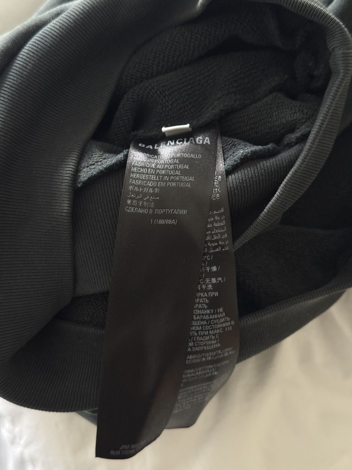 Adidas × Balenciaga Balenciaga / adidas Hoodie Oversized in Green Size 1 Size US S / EU 44-46 / 1 - 6 Thumbnail