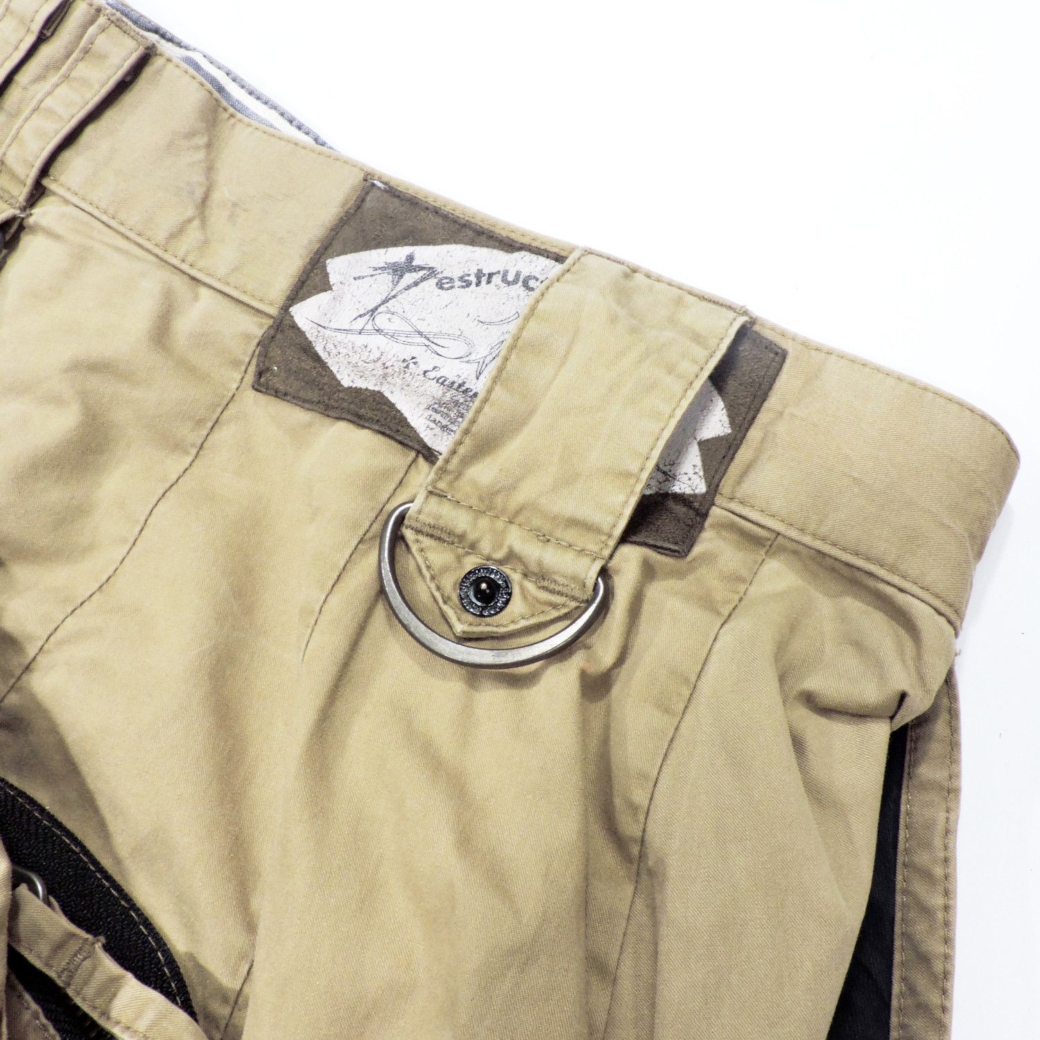 PPFM PPFM DESTRUCTPRODUCT MULTI POCKET BAGGY CARGO PANTS Size US 30 / EU 46 - 13 Thumbnail