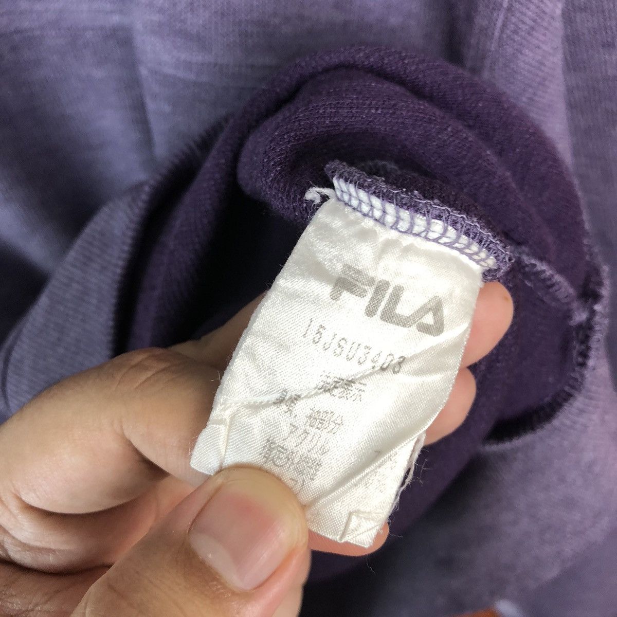 Fila Fila vintage Purple Sweatshirt #7539 Size US M / EU 48-50 / 2 - 11 Thumbnail