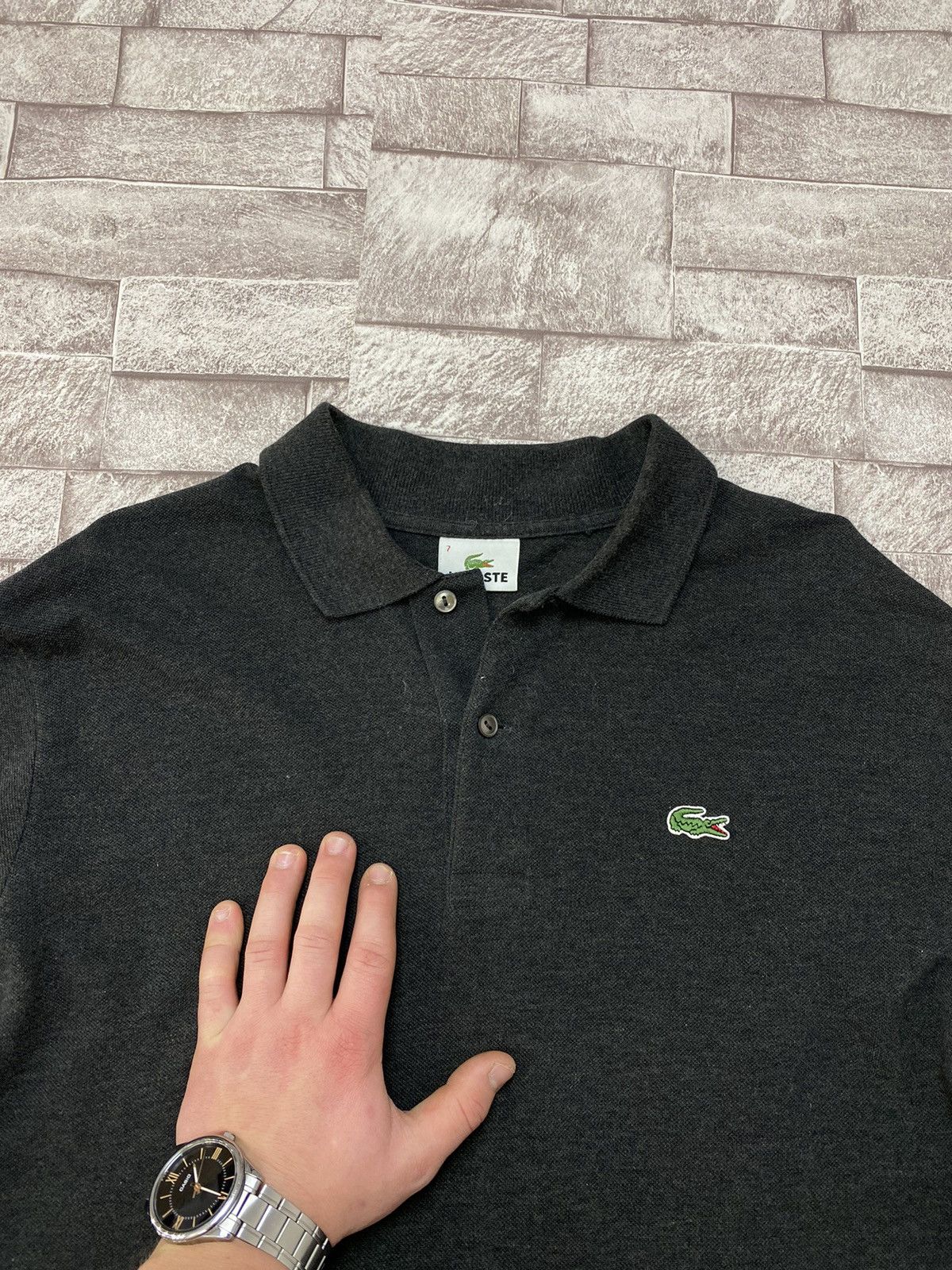 Lacoste × Vintage LACOSTE Vintage Rugby Longsleeve Shirt Jumper Size US XXL / EU 58 / 5 - 6 Thumbnail