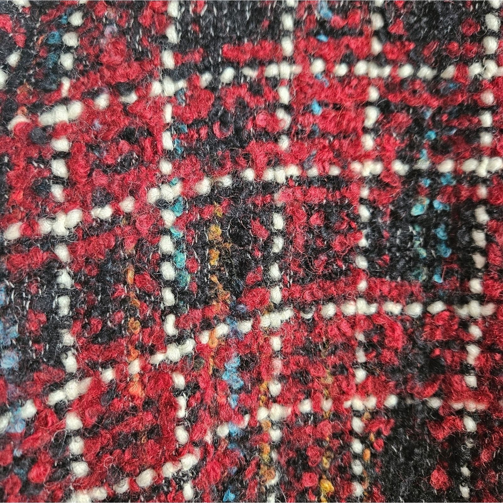 Anine Bing Lydia Cherry Plaid Wool Jacket Size M 🍒