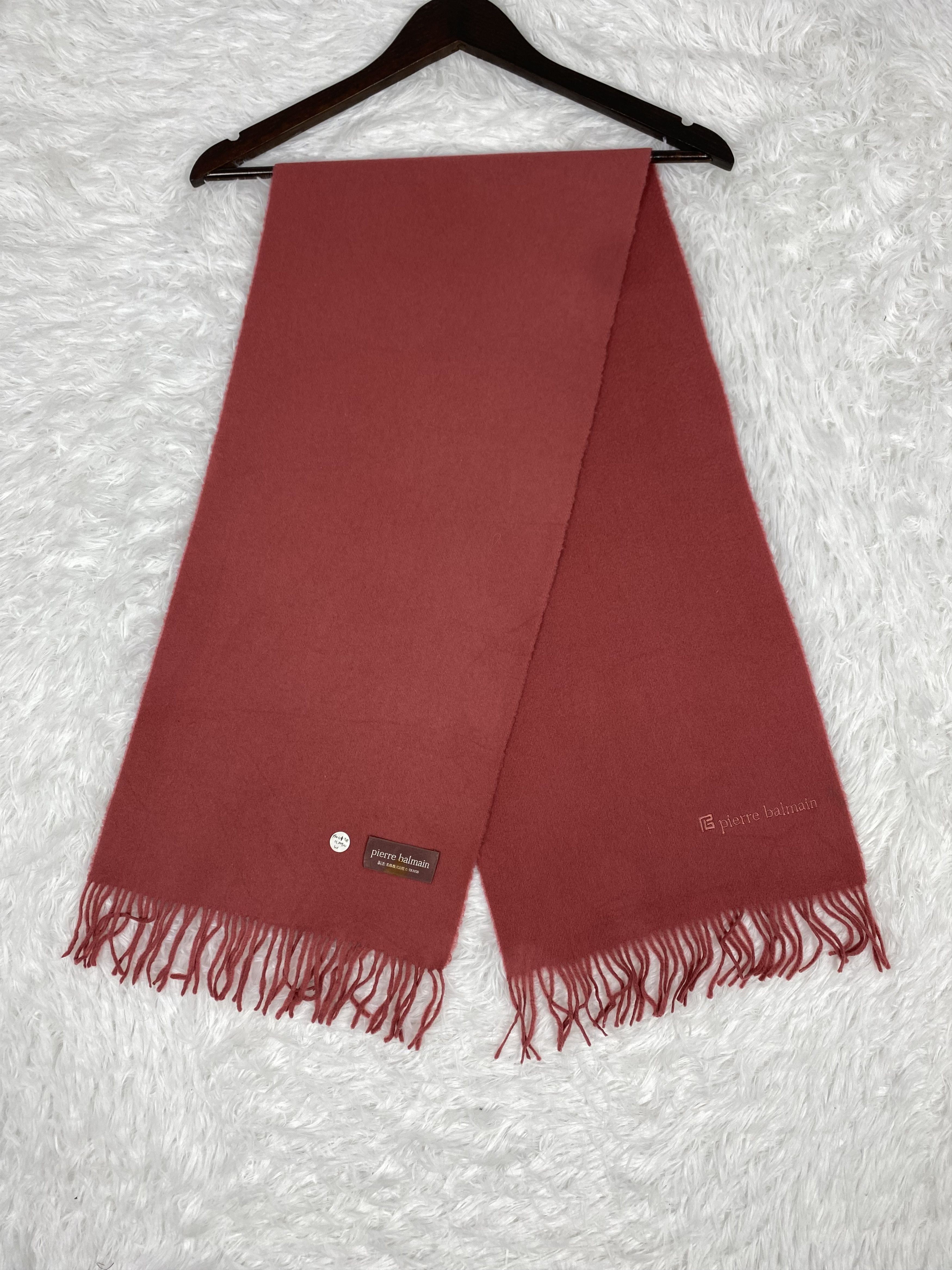 Pierre Balmain Vintage Pierre Balmain Scarf / Muffler Neckwear PM0128 Size ONE SIZE - 1 Thumbnail