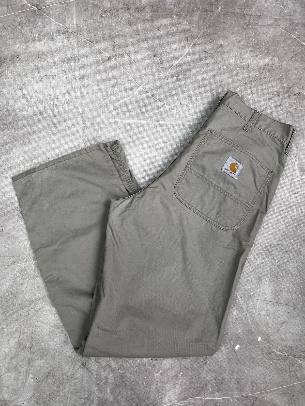 Carhartt Carhartt vintage 90s carpenter double knee pants worker y2k Size US 31 - 1 Thumbnail