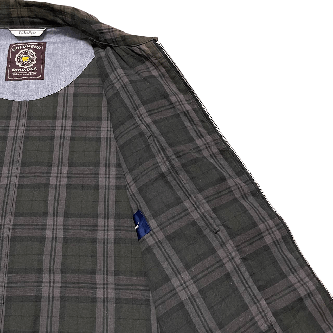 Golden Bear Vintage Golden Bear Columbus Plaid Zipper Jacket Size US L / EU 52-54 / 3 - 7 Thumbnail