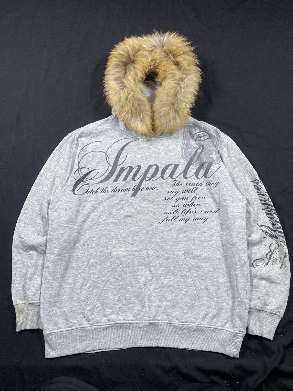 If Six Was Nine Japanese Impala Fur Hoodie Poem gothic Lgb ifsix style Size US L / EU 52-54 / 3 - 1 Thumbnail