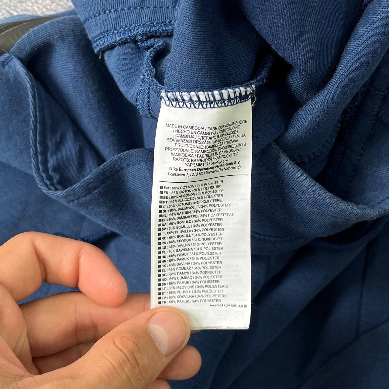 Nike Drill Nike Tech Fleece Pants Nike Tech Sport Pants Blue S Size US 33 - 7 Thumbnail