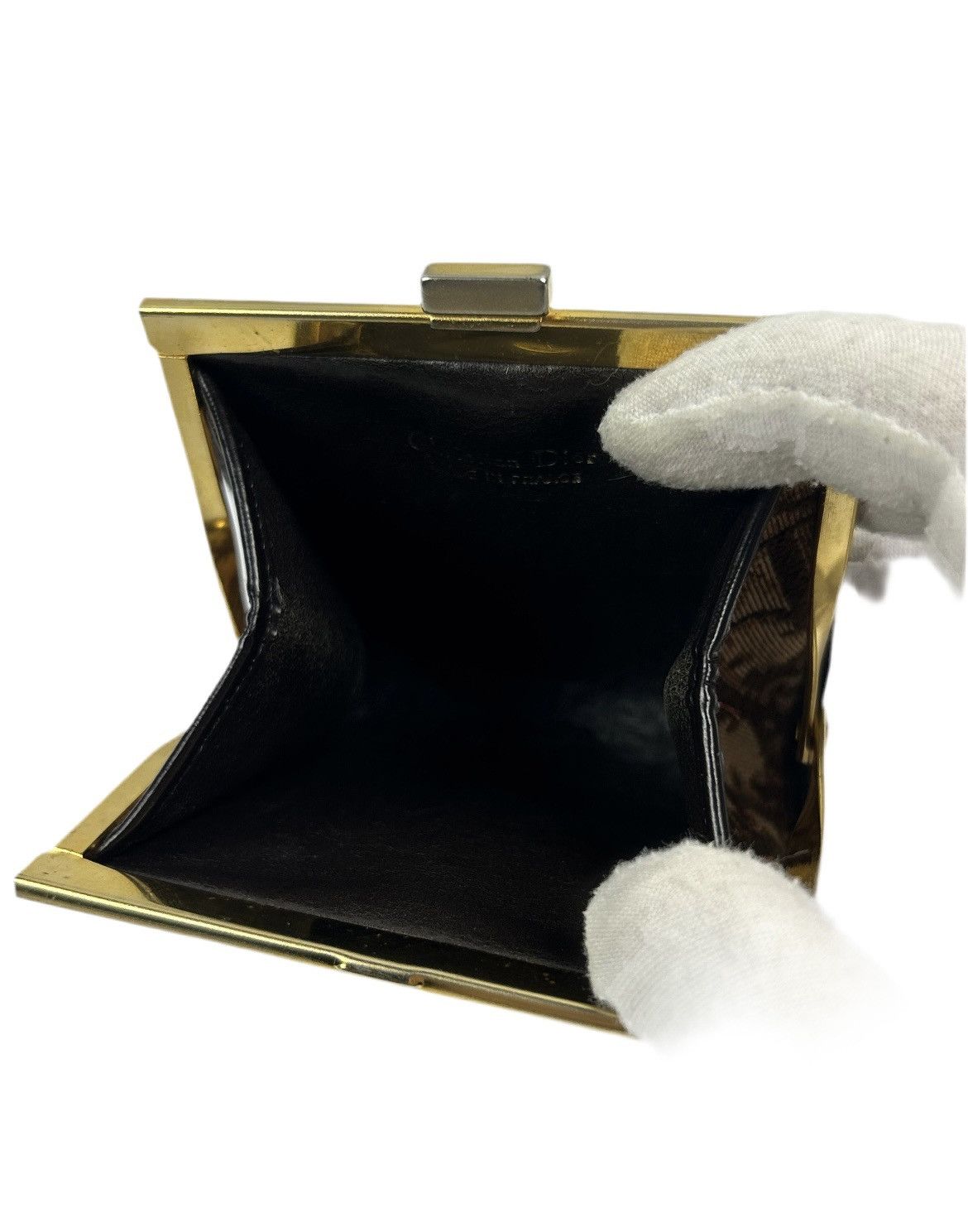 Dior Dior Trotter Monogram leather coin pouch Size ONE SIZE - 3 Thumbnail