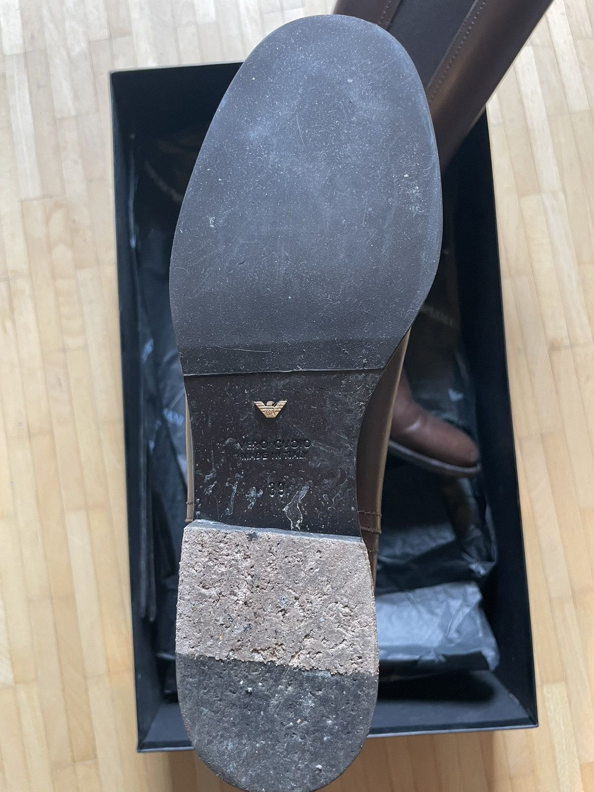 Vintage Archive Emporio Armani Leather Boots