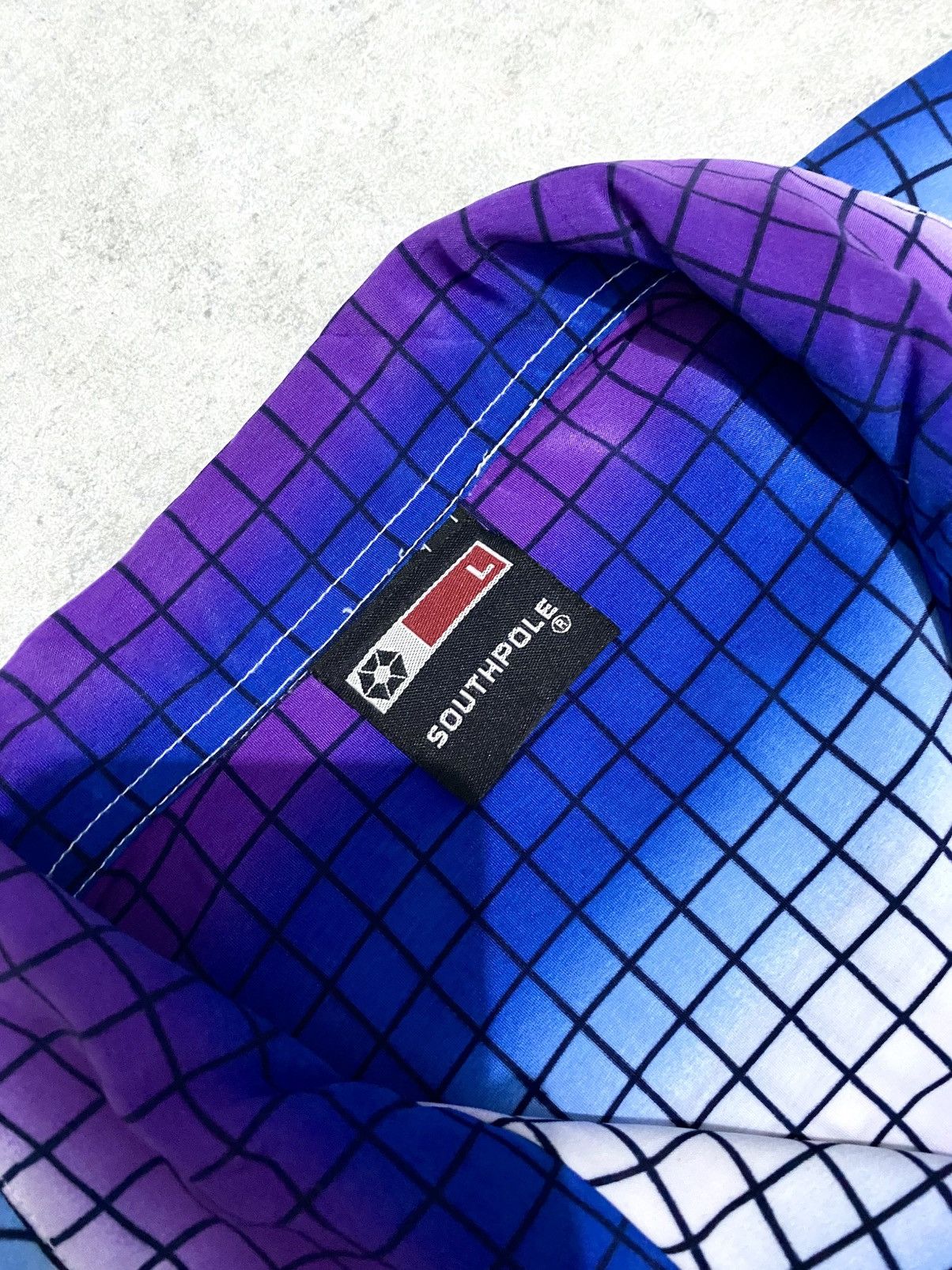 Southpole × Vintage Y2K Southpole Aop Shirt Button Up Size US L / EU 52-54 / 3 - 11 Thumbnail