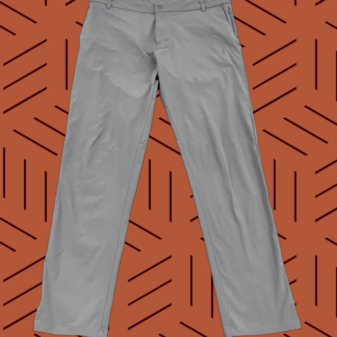 Lululemon Lululemon Commission Pants Mens 40 x 35 Classic Fit Gray Warpstreme Golf Travel Pants Mens Regular Waist 40 Gray Size US 40 / EU 56 - 1 Thumbnail