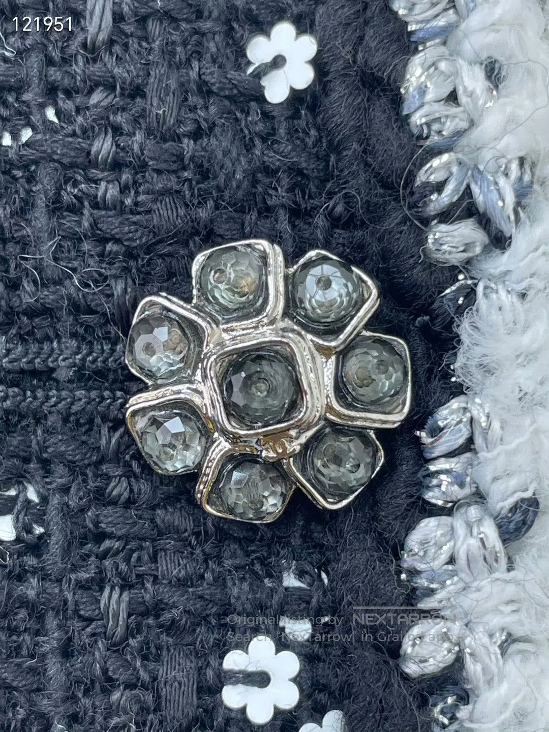 Chanel Chanel 23K Flower Sequin Half. Size XXS / US 00 / IT 34 - 5 Thumbnail