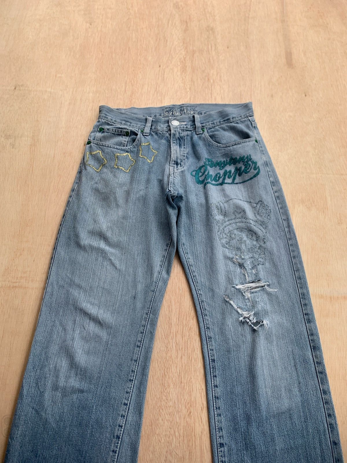Hysteric Glamour Vintage One Pieca Denim Jeans Size US 32 / EU 48 - 2 Thumbnail