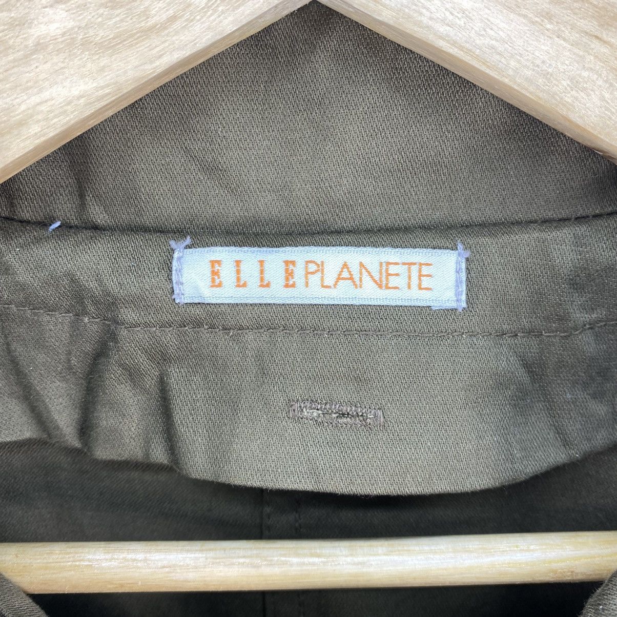 Japanese Brand Elle Planete Trench Coat Jacket Size XS / US 0-2 / IT 36-38 - 13 Thumbnail